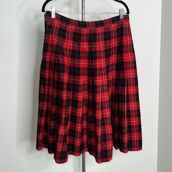 Pendleton Vintage Authentic Cunningham Tartan Plaid Wool Skirt - Picture 2 of 3
